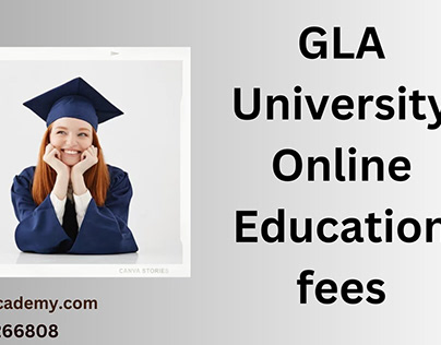 GLA University Online Education fees