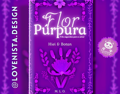 BookCover Flor Púrpura