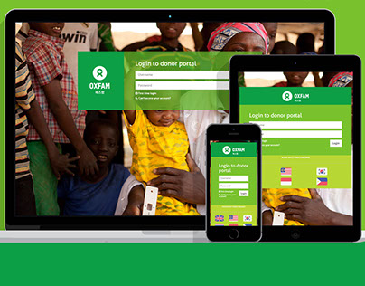 OXFAM - Online Donor Portal
