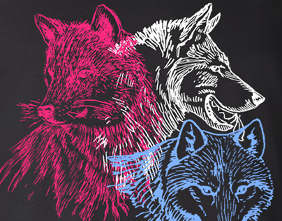Wolves tee for *hilo