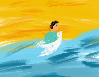 Surfing - Illustration