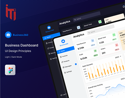 Business Dashboard - UI Design