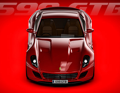 Ferrari 599 GTB Alias CAD Model