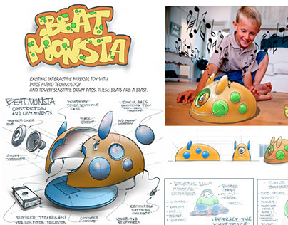 Beat Monsta Toy Concept Development