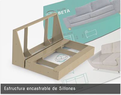 Project thumbnail - Estructura Encastrable sillones