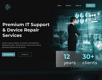 Premium IT Support Website