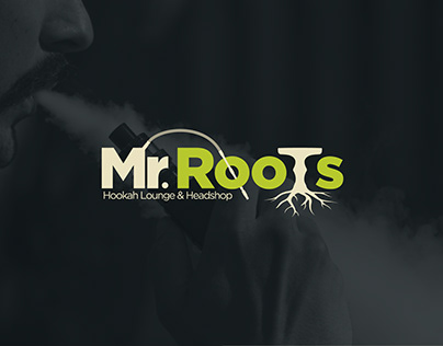 Mr. Roots (Logotipo & Cartão Fidelidade)