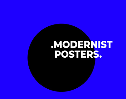 Modernist posters