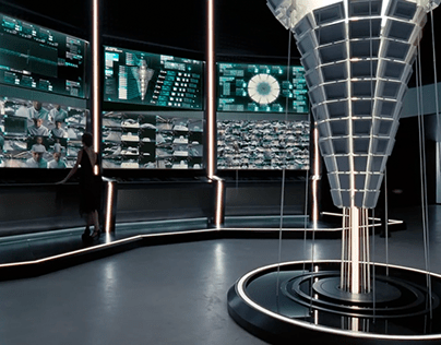 Westworld Screen Graphics - s4e3 Observation Room (FUI)