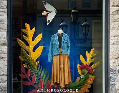 Window design - Anthropologie - Fall 2021