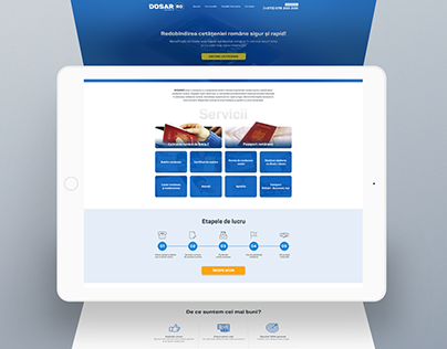 Landing Page for Legal Support Company - Leadgen.md