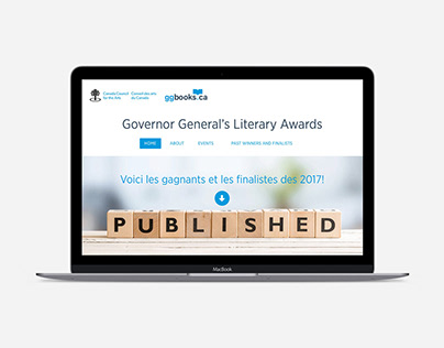 CCA GG's Literary Awards Landing Page