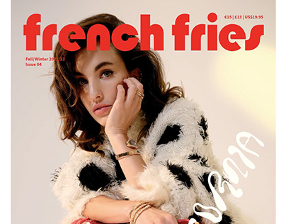 The Cover of French Fries Magazine/Bulgari/Rainford