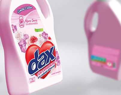 Dax-Limited Edition Detergent Label Design