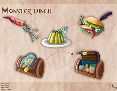 Props: Monster Lunch