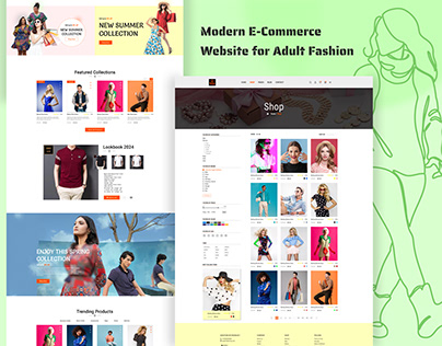 E-Commerce Fashion Website