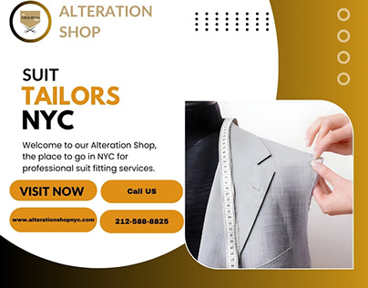 Suit Tailors Nyc | Alteration Shop