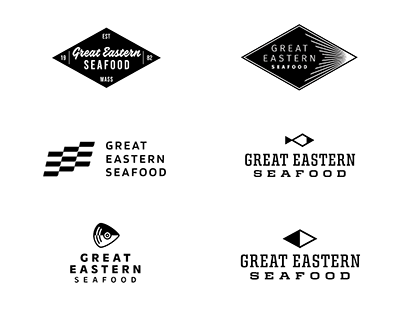 Logo Concepting for Great Eastern Seafood