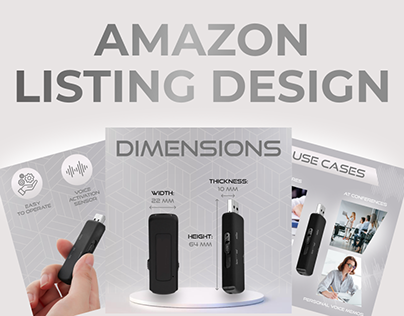 Amazon Listing Design (images+EBC content)