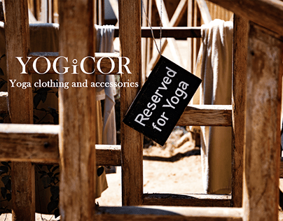 Yogicor-yoga clothing and accessories-brand identity