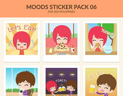 Moods Sticker Pack 6