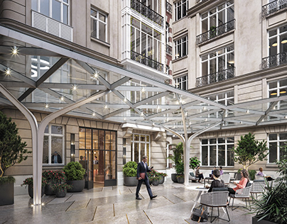 Renovation Of A Haussmannian Building Into Offices