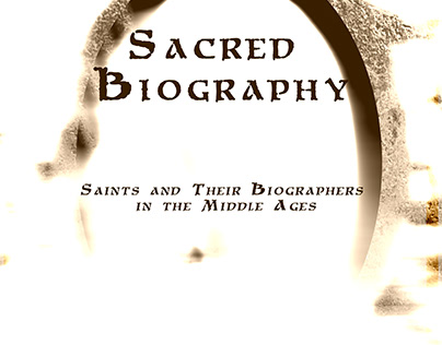 Sacred Biography, book cover design