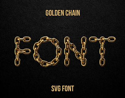 Golden Chain Font