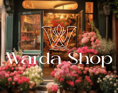 Warda logo | Flower shop