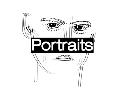 Portrait B&W illustrations