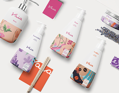 Vaia Brand and Packaging Design.