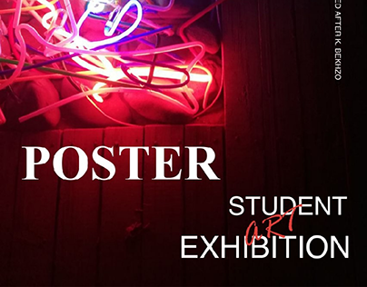Poster
Student art exhibition