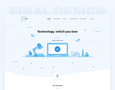Tech Love - Website Design