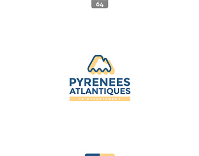 Refonte du logo des Pyrénées Atlantiques (faux logo)