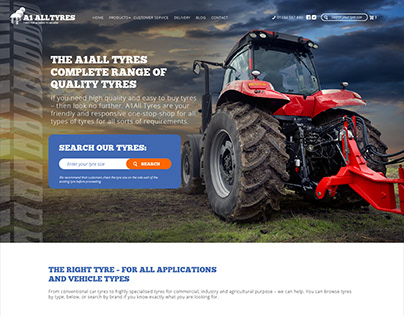Tyre distributer (E-commerce website)