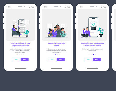 Project thumbnail - User Experience design for patient’s mobile app