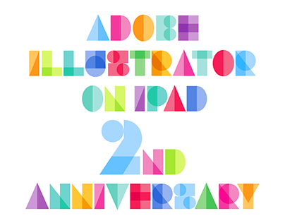Illustrator on the iPad 2nd year Anniversary