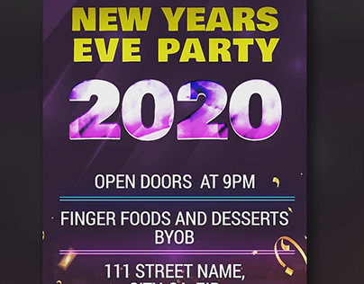 NEW YEAR EVE PARTY 2020