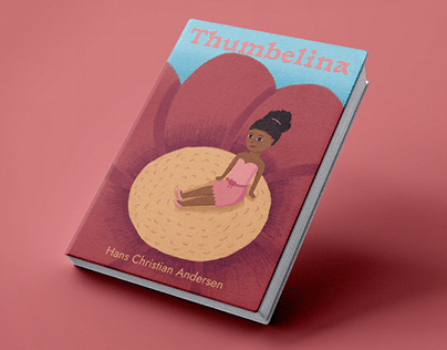 Thumbelina - Kids Book Illustration