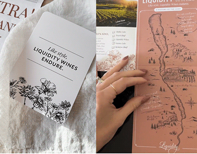 Liquidity Wines - Illustrated Map booklet