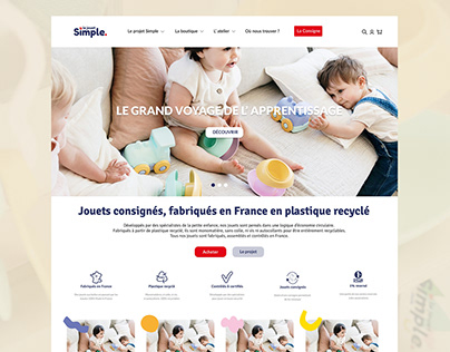 DESIGN WEB - Le Jouet Simple