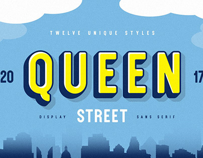 Queen Street Display Font 💖