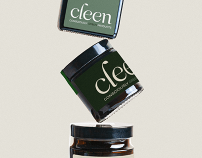 CLEEN CONSCIOUSLY GREEN PRODUCTS / BRANDING