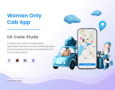 Women Only Cab App UX Case Study