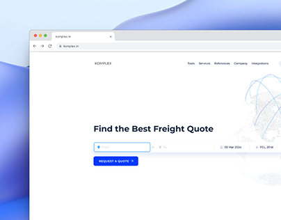 Komplex - Freight Quote Web Portal
