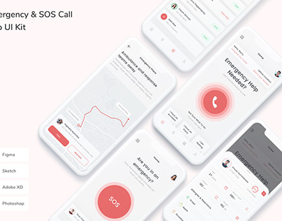 Emergency & SOS Call App UI Kit