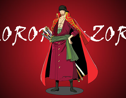 ZORO 2D Character Sketch