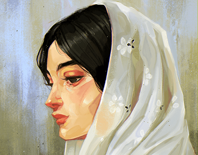 A young beauty - Master Study