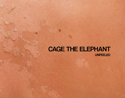 Estudo de capa de album - Cage the Elephant
