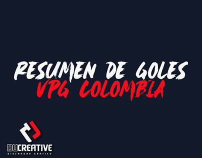 Video resumen de goles VPG Colombia